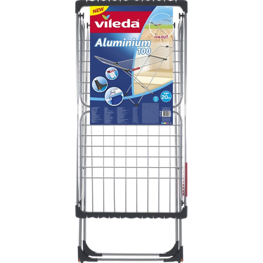 Secadora de ropa Vileda Aluminium 100 resistente al óxido y a las inclemencias del tiempo