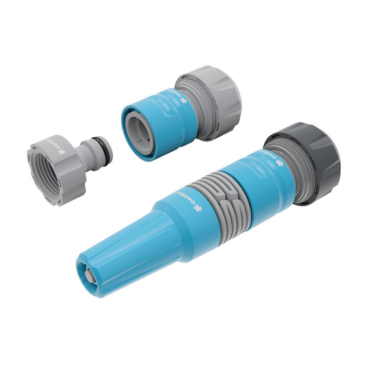 Kit de Irrigação Reta Cellfast, Engates Rápidos de 3/4'', Ideal