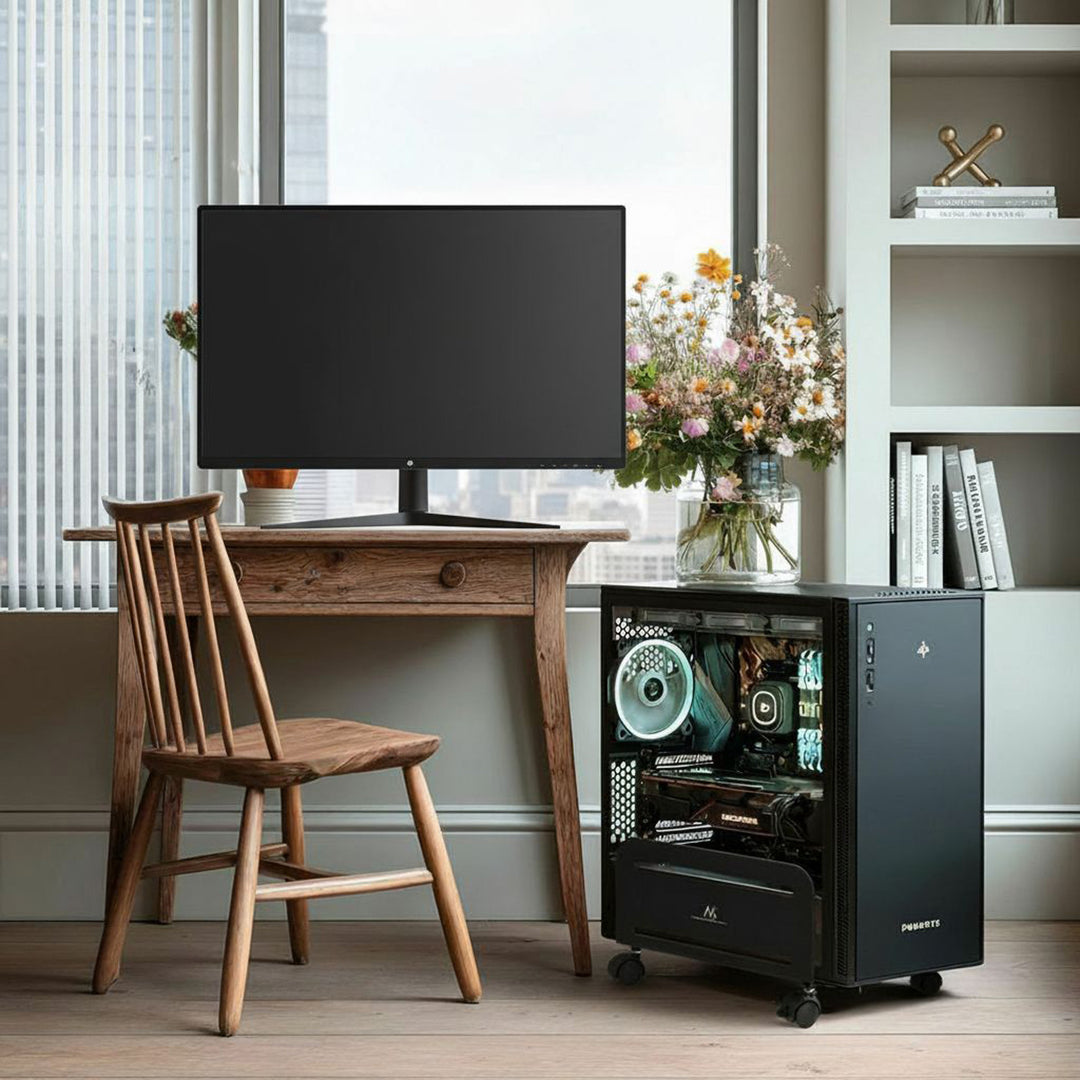 Soporte Universal Para Computadora Con Ruedas Soporte Móvil Para CPU Computadora Carro de hasta 10 kg