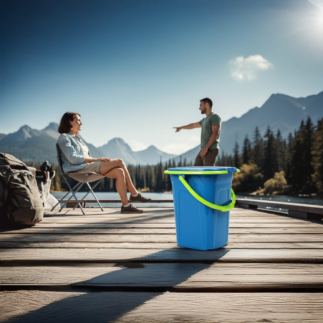 Sanita portátil para flare de viagem disponível em 5 variantes da amostra de cor GreenBlue GB320