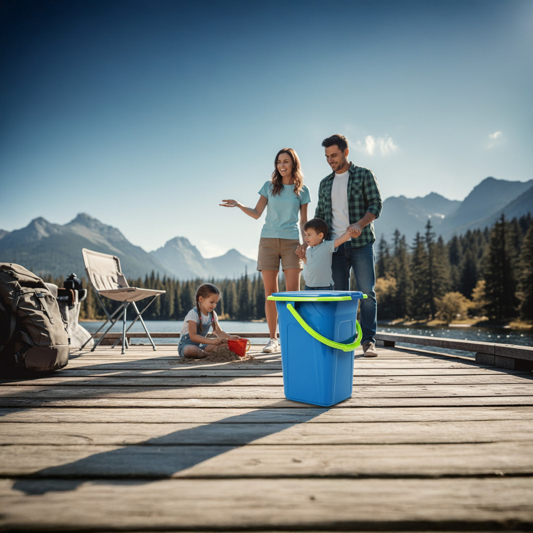 Sanita portátil para flare de viagem disponível em 5 variantes da amostra de cor GreenBlue GB320