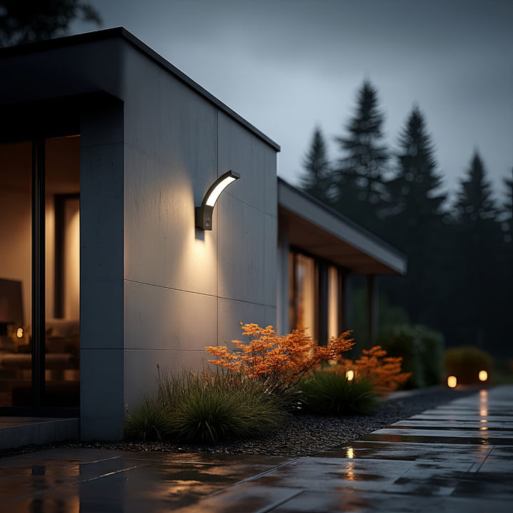 Lâmpada LED com sensor de movimento infravermelho MCE244 750lm 10W IP54 Maclean Energy