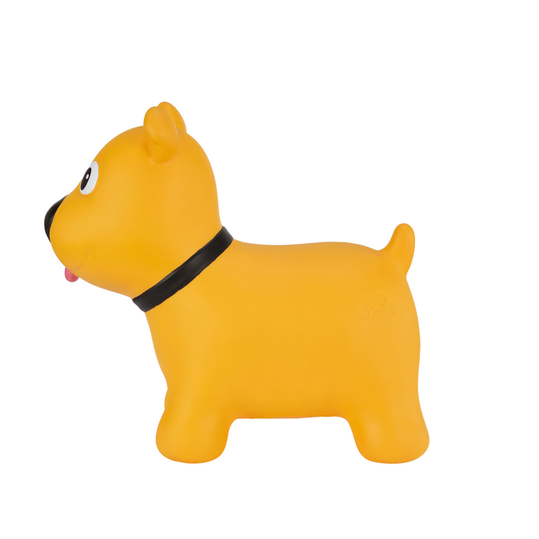 Tootina's yellow dog - juguete inflable de salto para niños