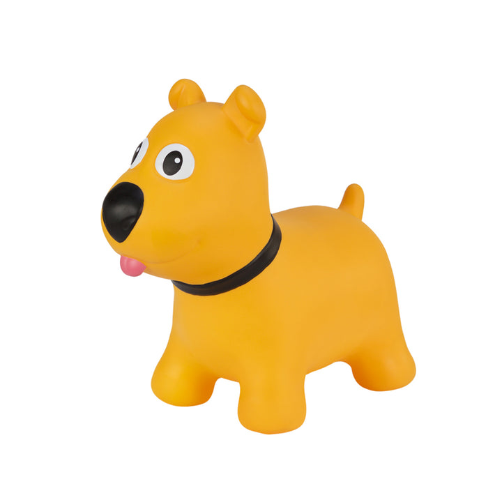 Tootina's yellow dog - juguete inflable de salto para niños