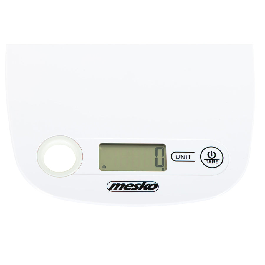 Balanza de cocina electrónica LCD Mesko MS 3159w blanca