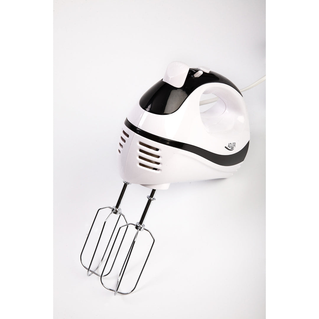 Batidora de mano Adler, potencia 300 W, 5 velocidades, función Turbo, AD 4205 b