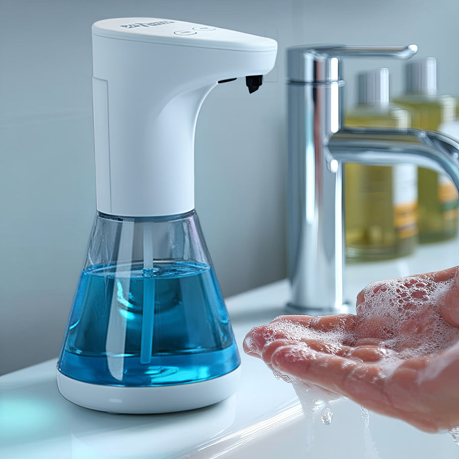 Dispensador automático de jabón sin contacto con sensor de infrarrojos para una higiene y desinfección seguras de sus manos Promedix PR-530
