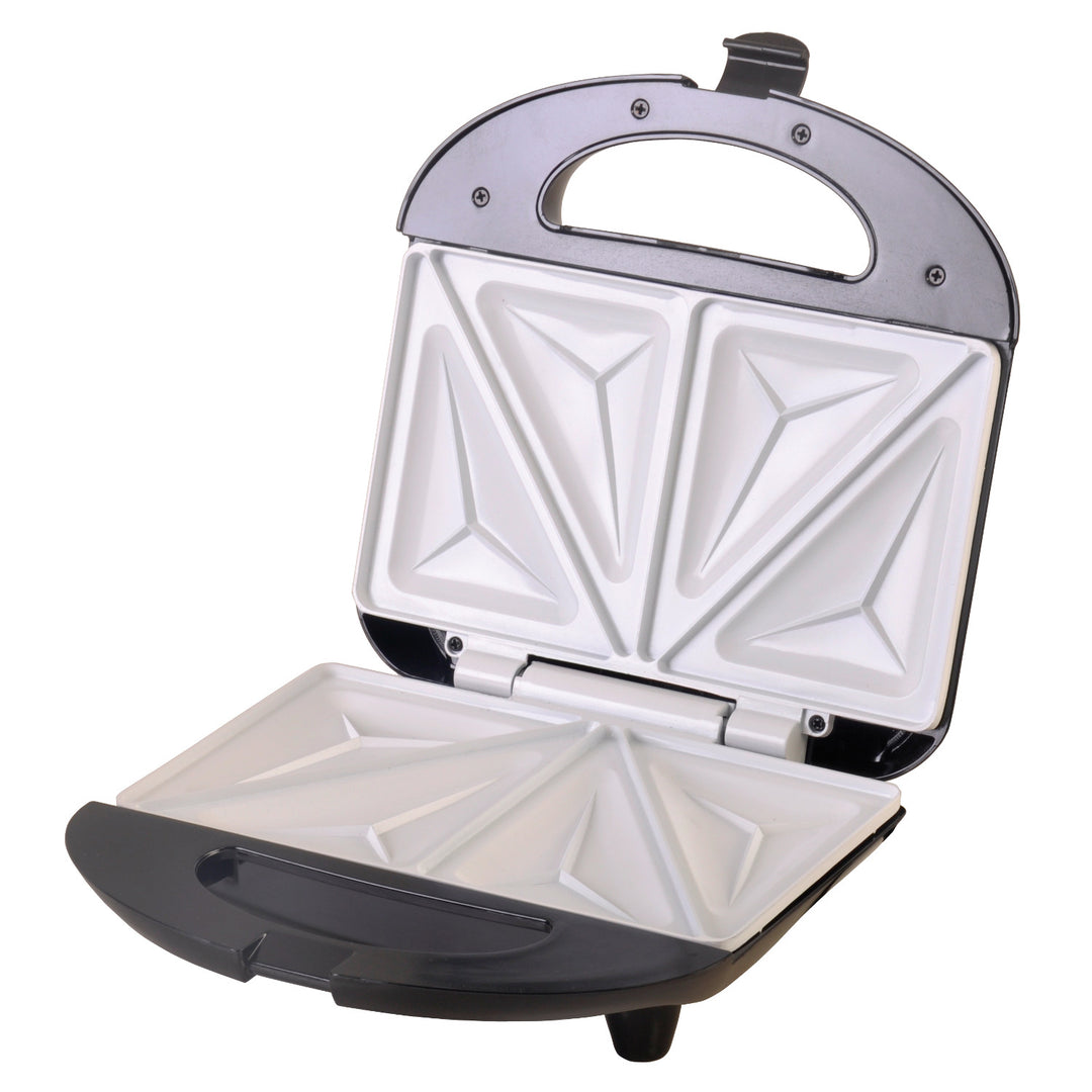 Tostadora de sándwiches Camry, capa cerámica antiadherente, potencia máxima 850 W, CR 3018