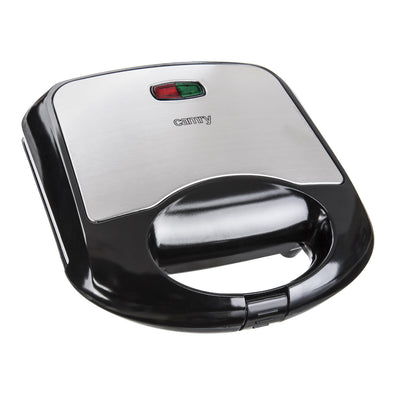 Tostadora de sándwiches Camry, capa cerámica antiadherente, potencia máxima 850 W, CR 3018