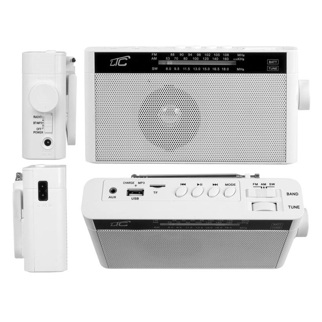 Radio portátil Bluetooth LTC Retro Sona: soluciones modernas en una carcasa retro