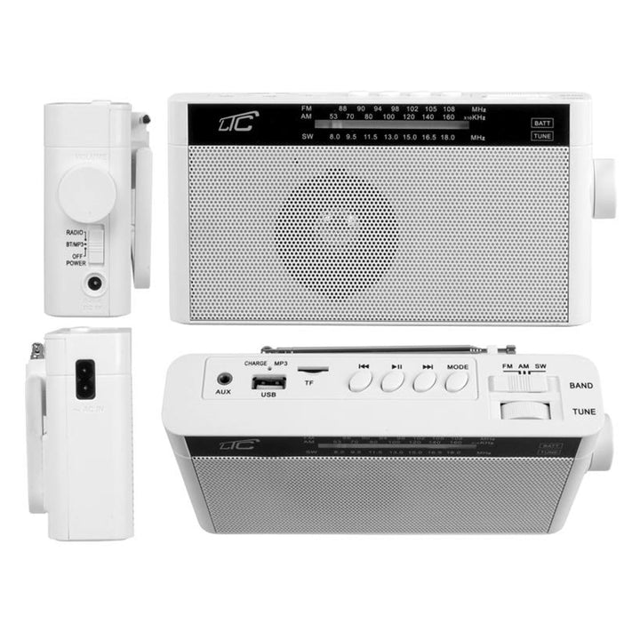 Radio portátil Bluetooth LTC Retro Sona: soluciones modernas en una carcasa retro