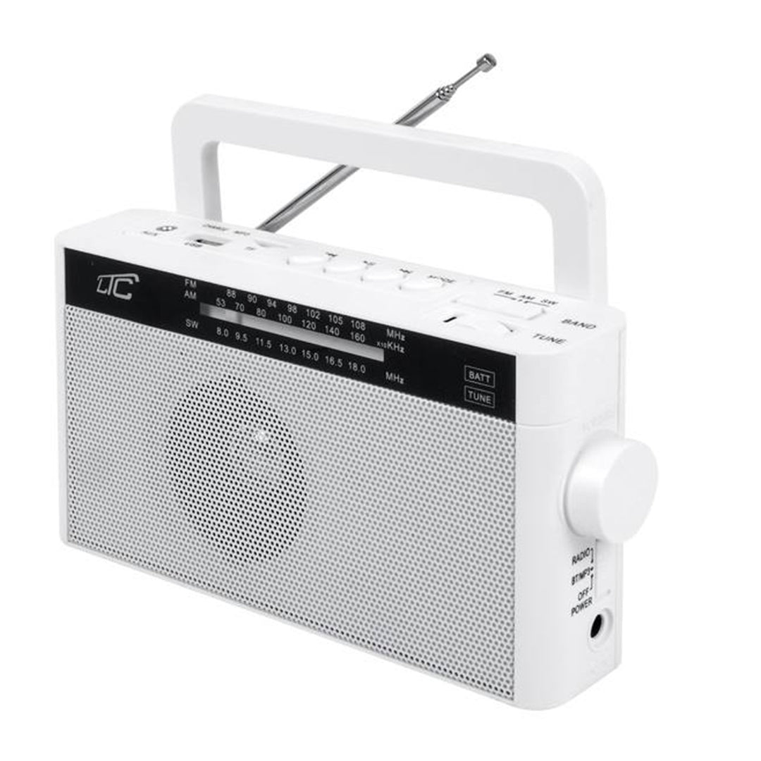 Radio portátil Bluetooth LTC Retro Sona: soluciones modernas en una carcasa retro