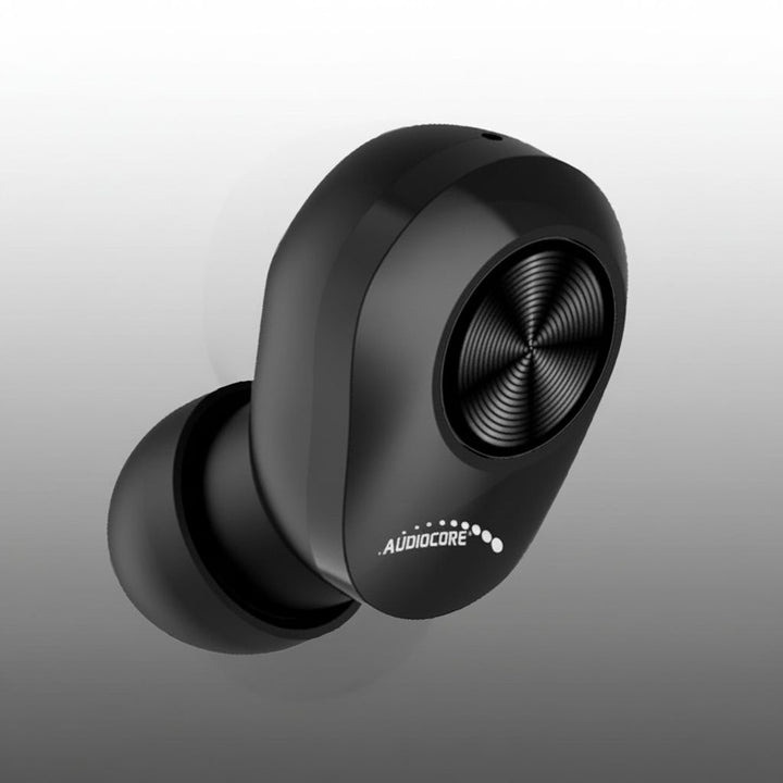 Fones de ouvido intra-auriculares TWS Bluetooth com estação de carregamento e microfone integrado, tecnologia Touch, fones de ouvido sem fio, caixa de carregamento, True Wireless Stereo BT5.1 com tela, preto
