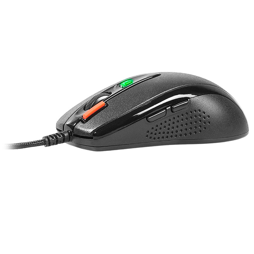 Rato + Tapete de Rato A4Tech, 7 Botões, Sensor Óptico, USB, X-Game X-7120