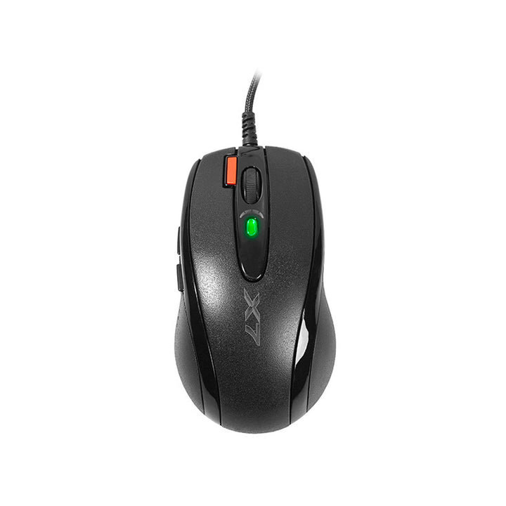 Rato + Tapete de Rato A4Tech, 7 Botões, Sensor Óptico, USB, X-Game X-7120