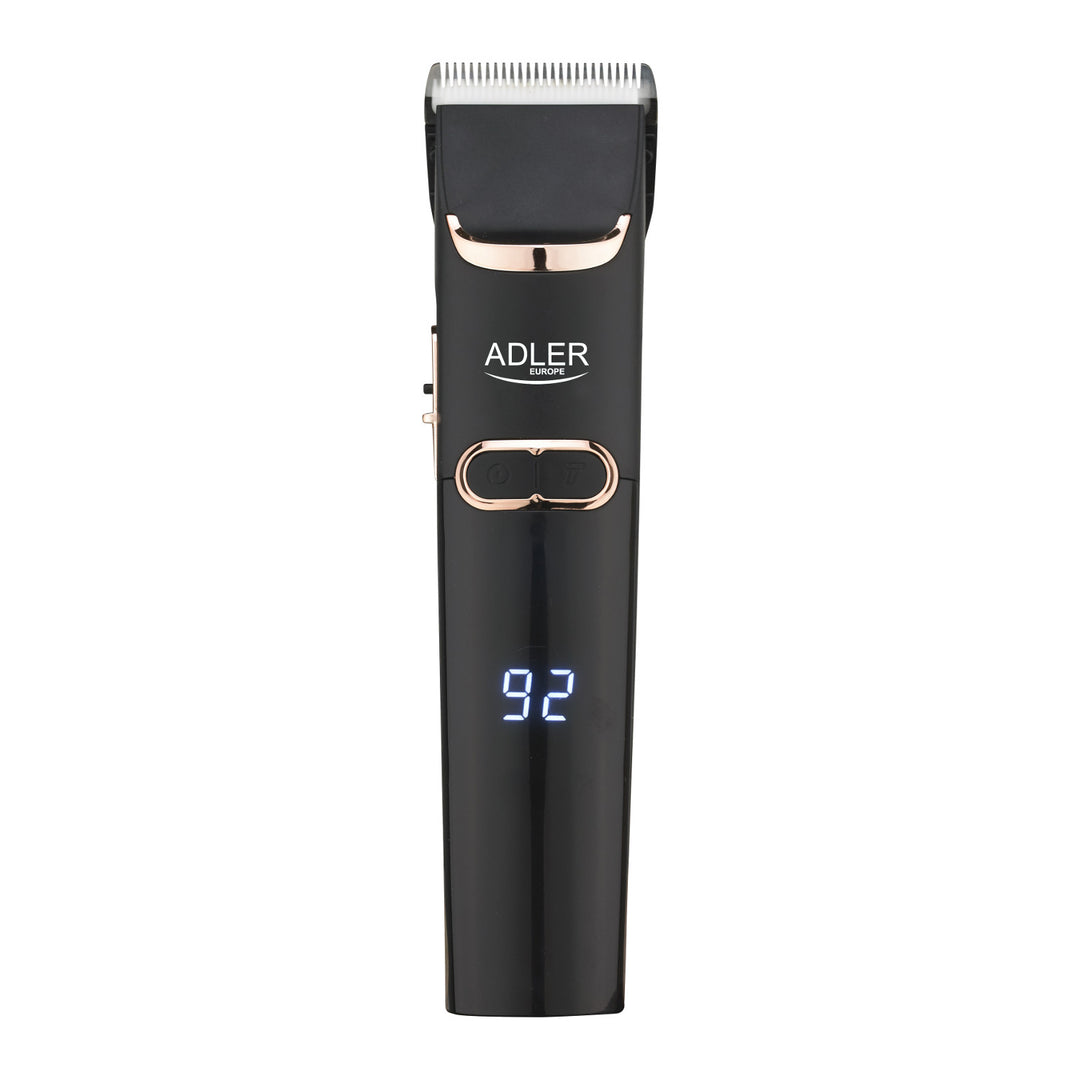 Cortapelos Adler, pantalla LCD, 40W, AD 2832