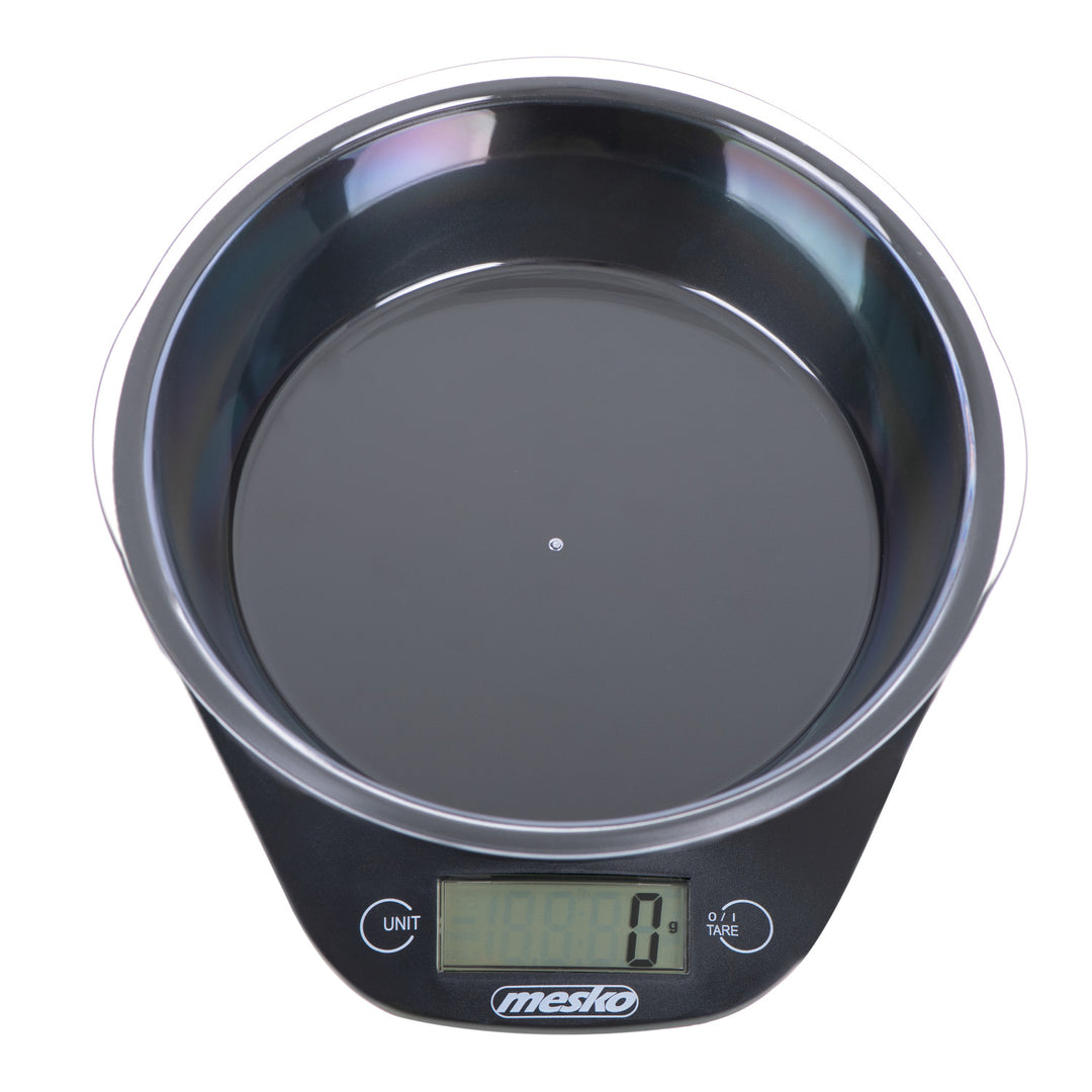 Báscula de cocina Mesko MS 3164 con bol con una capacidad de carga máxima de 5 kg