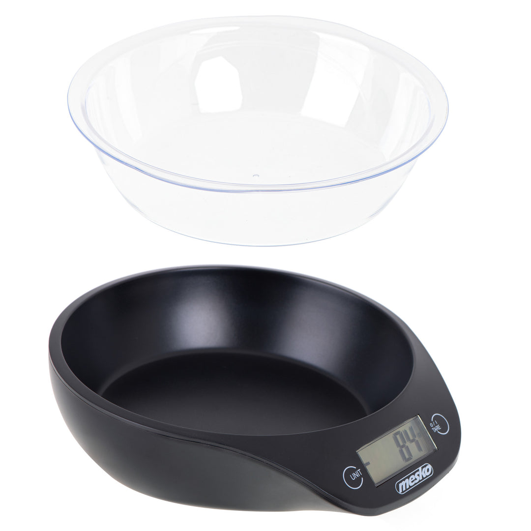 Báscula de cocina Mesko MS 3164 con bol con una capacidad de carga máxima de 5 kg