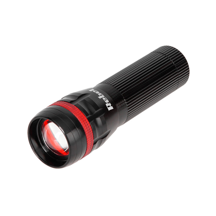 Rebel Juego de luces para bicicleta, a pilas, luz delantera y trasera, URZ0910