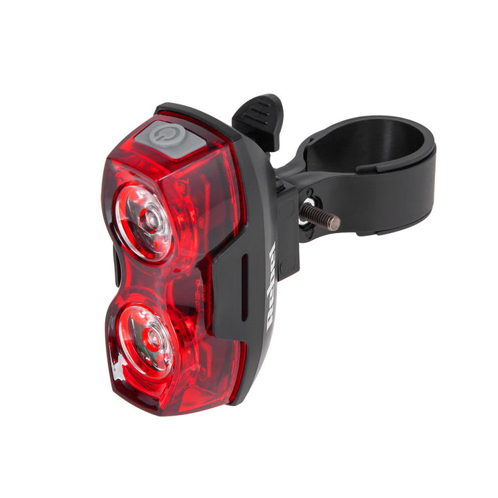 Rebel Juego de luces para bicicleta, a pilas, luz delantera y trasera, URZ0910