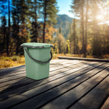 Sanita portátil GreenBlue GB320GG 19L com tampa verde-cinza