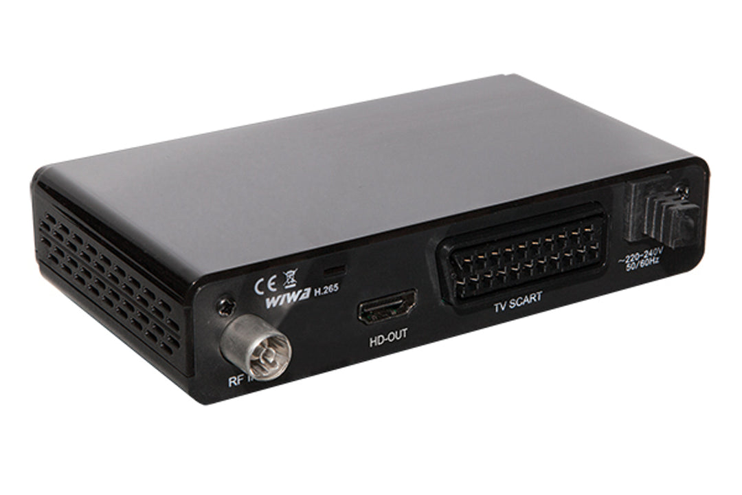 Receptor Wiwa DVB-T/T2 memo H.265 ideal para la recepción de la nueva señal DVB T2
