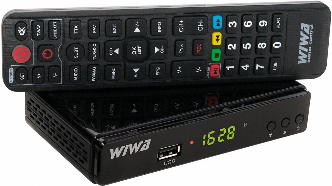 Receptor Wiwa DVB-T/T2 memo H.265 ideal para la recepción de la nueva señal DVB T2