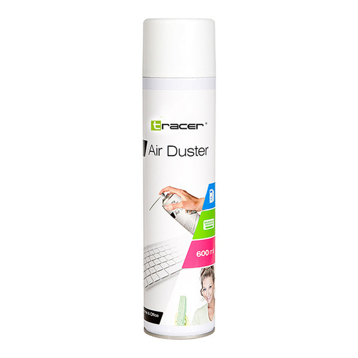 Tracer Air Duster Ar Comprimido, Limpa e Remove o Pó, Tubo Capilar, 600ml
