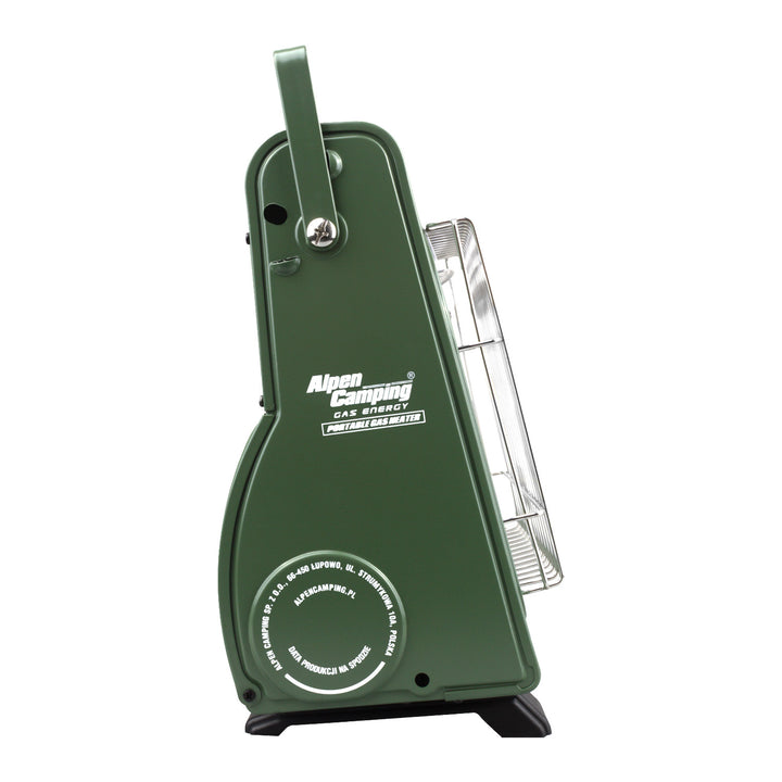 Fogão a gás portátil Alpen Camping, consumo de gás 124 g/h, ignição piezoelétrica, IK-1000 PRO, ISLÂNDIA