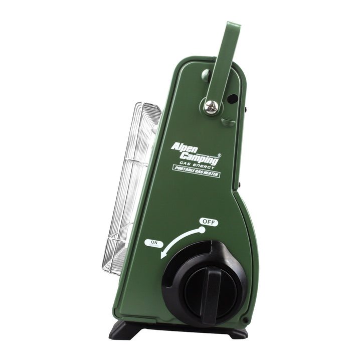 Fogão a gás portátil Alpen Camping, consumo de gás 124 g/h, ignição piezoelétrica, IK-1000 PRO, ISLÂNDIA