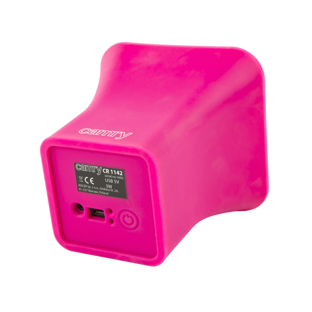 Coluna Bluetooth Camry CR 1142 EDR, bateria de lítio integrada