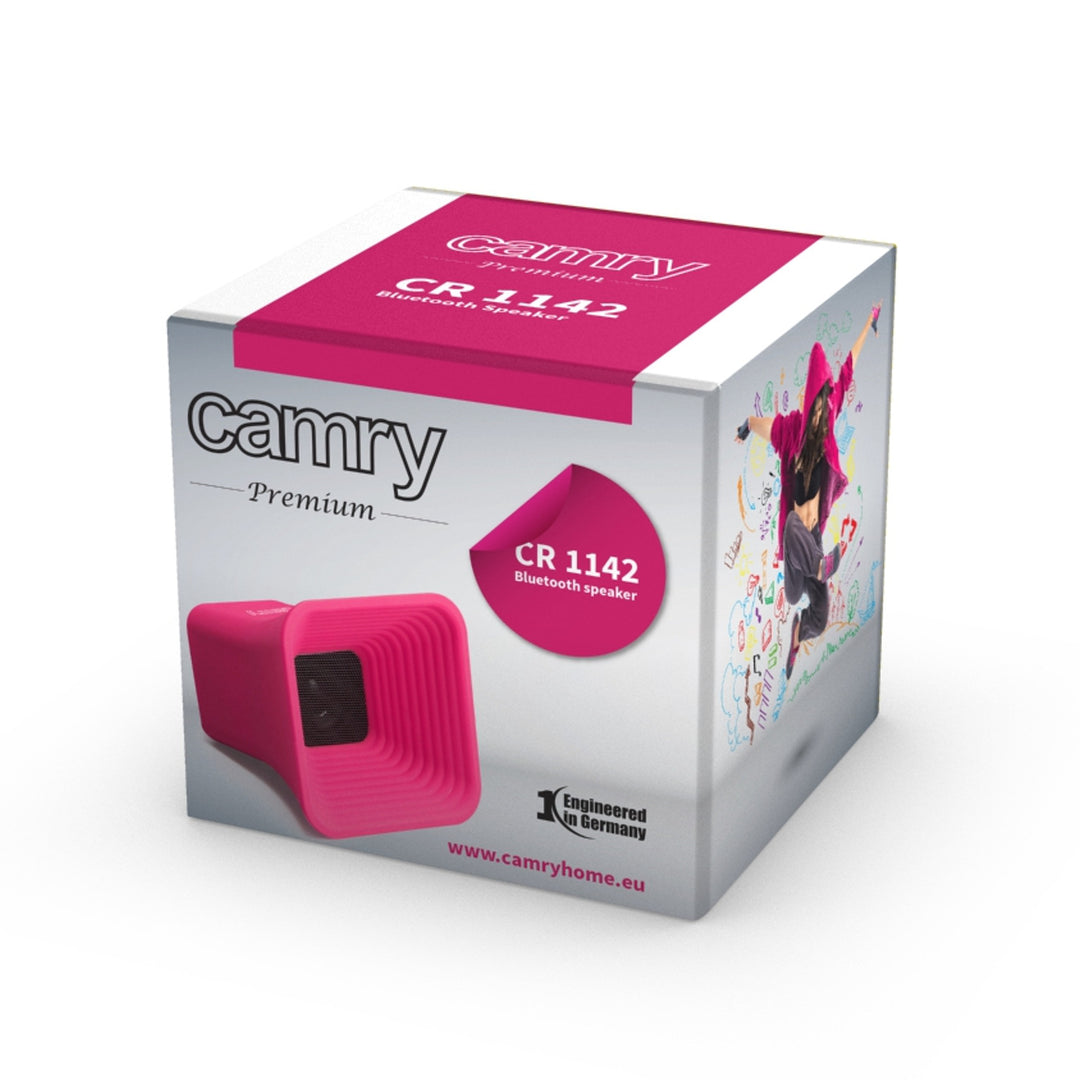 Coluna Bluetooth Camry CR 1142 EDR, bateria de lítio integrada