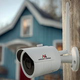 Câmera IP externa Maclean IPC WiFi 5MPx, alto-falante, CMOS 1/2,5", H.264/H.264+/H.265/H.265+/JPEG/AVI, Onvif, MCTV-516