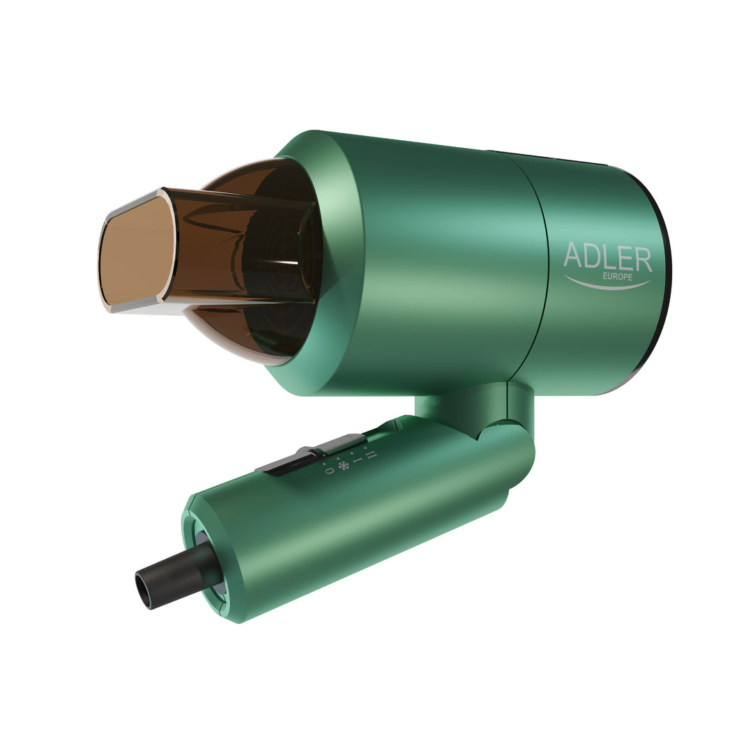 Secador pequeño 1200W Adler AD 2265 con mango plegable
