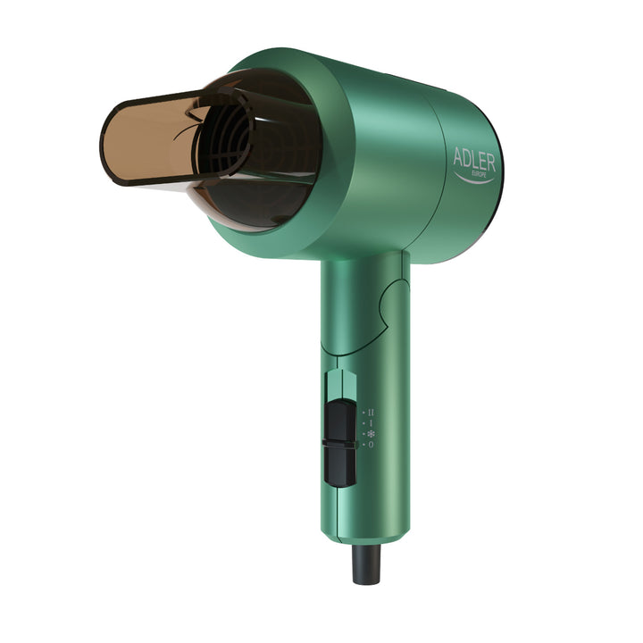 Secador pequeño 1200W Adler AD 2265 con mango plegable