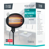 Calentador eléctrico infrarrojo de patio Teesa TSA8050