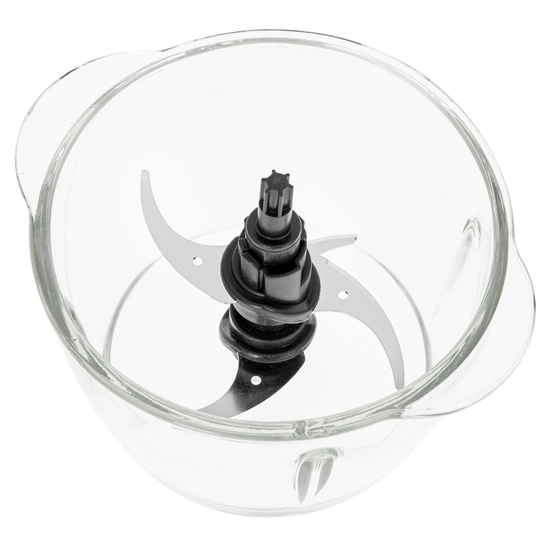 Picadora con recipiente de cristal Adler AD 4082 300W cuchillas de acero inoxidable