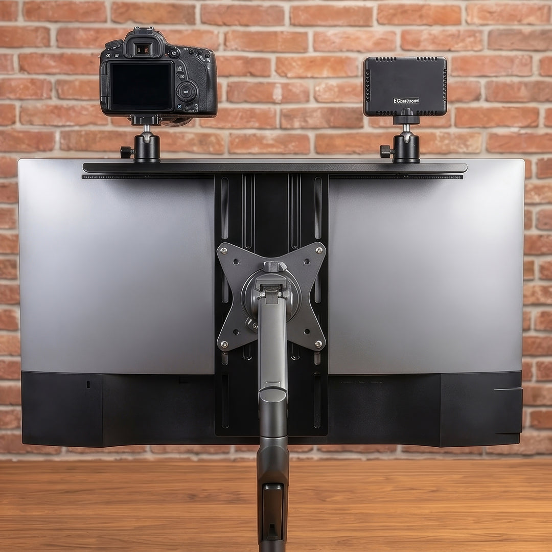 Suporte/Suporte para Câmara/Filmadora/Iluminador Tudo-em-Um NanoRS RS464, YouTube, VESA 100x100