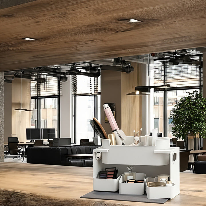 Organizador de maquilhagem universal Maclean MC-479 para cosméticos e artigos de higiene pessoal, carga máxima de 8 kg, 367 x 150 x 220 mm