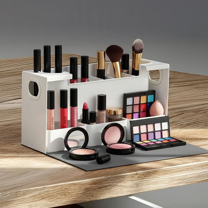 Organizador de maquilhagem universal Maclean MC-479 para cosméticos e artigos de higiene pessoal, carga máxima de 8 kg, 367 x 150 x 220 mm
