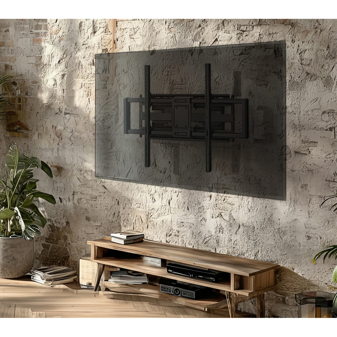 Maclean MC-482 Soporte Económico para TV, VESA 900x600 máx., 60-120", 120kg, negro