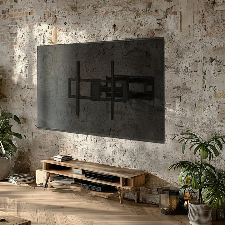 Maclean MC-482 Soporte Económico para TV, VESA 900x600 máx., 60-120", 120kg, negro