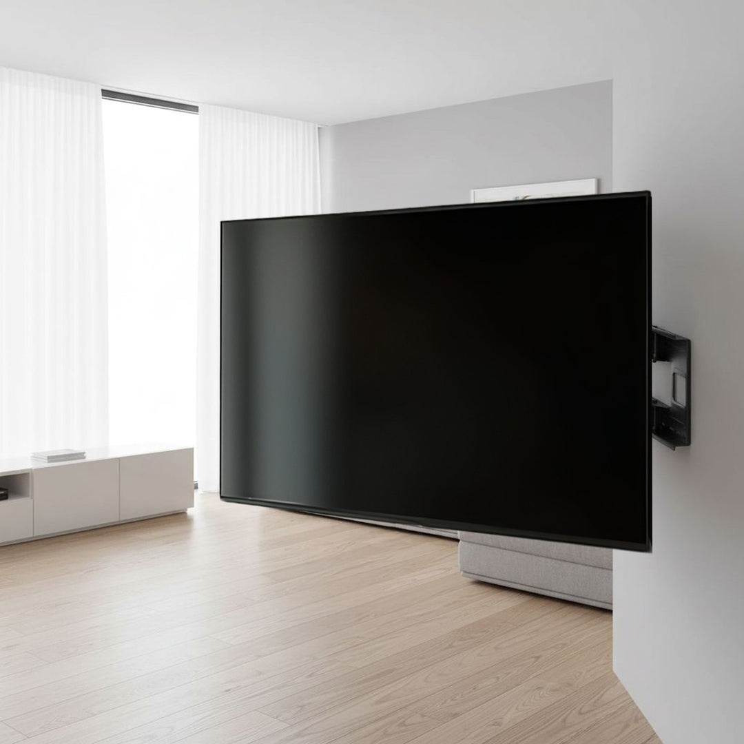 Maclean MC-482 Soporte Económico para TV, VESA 900x600 máx., 60-120", 120kg, negro