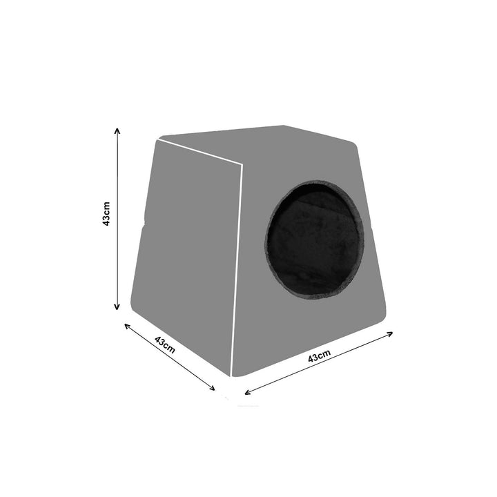 Caja universal perro/gato 2en1 - Fiord talla M 43cmx43cm