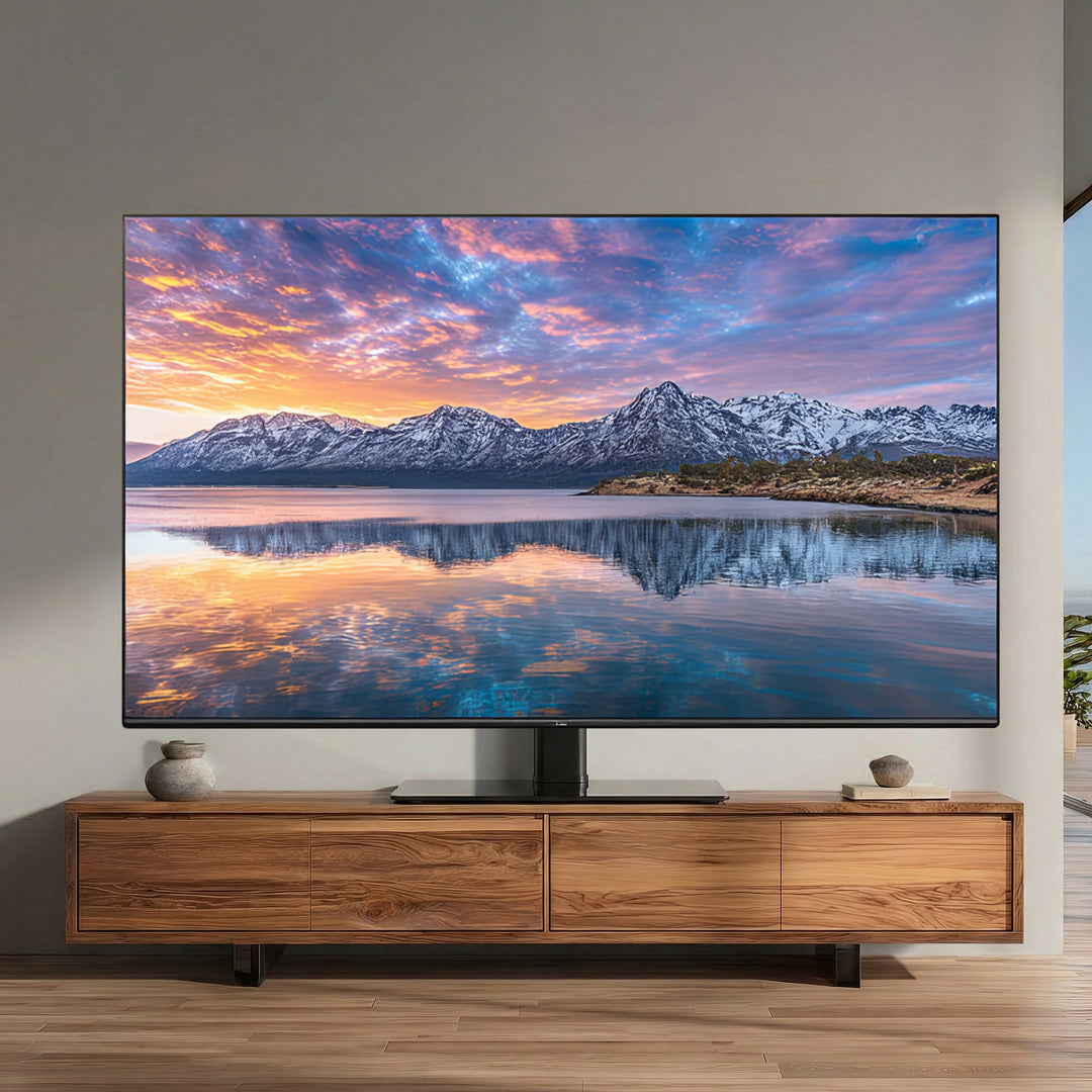 Suporte de TV universal Maclean MC-450 para móveis RTV Máx. 40kg, máx. Televisores VESA 400x400 32-65"