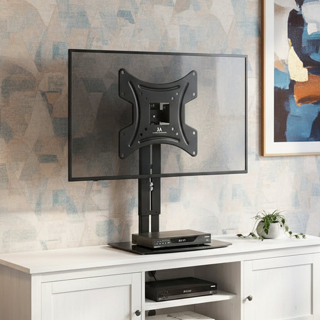 Suporte de parede para TV Maclean MC-451 com prateleira máx. 20kg, máx. VESA 200x200, para TV de 15-42"