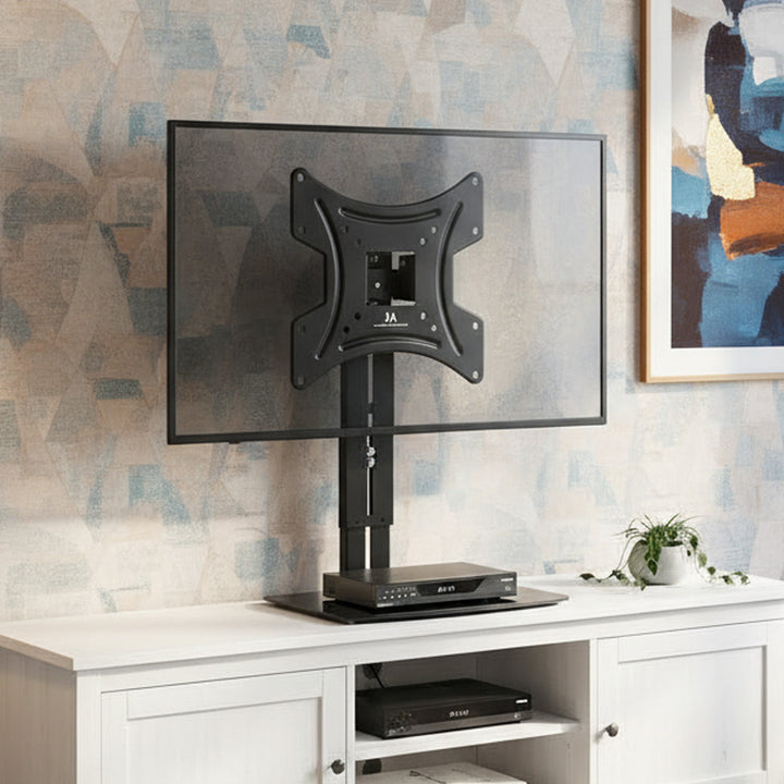 Suporte de parede para TV Maclean MC-451 com prateleira máx. 20kg, máx. VESA 200x200, para TV de 15-42"