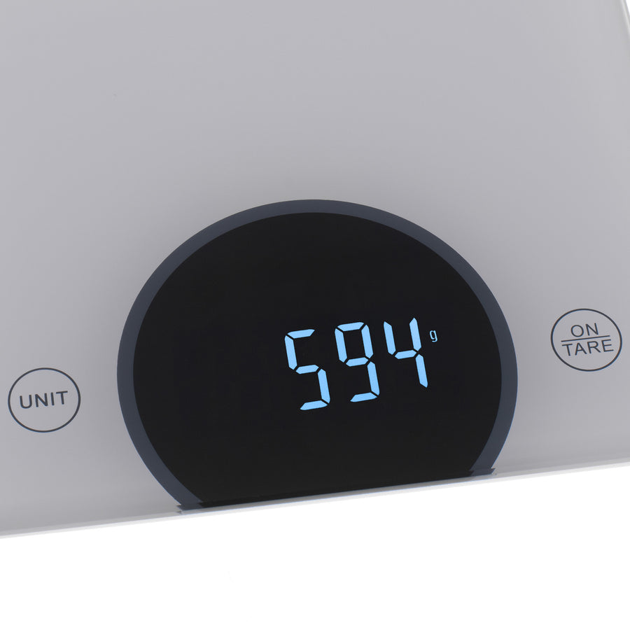 Balança de cozinha Adler AD 3173s até 10 kg LED Dimensões 20 x 16 cm