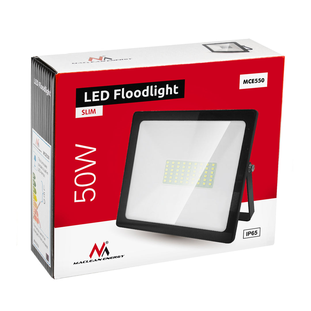 Suporte para projetor Maclean, para 2 projetores, LED, amarelo, aço, altura máxima de 1,5 m + projetor