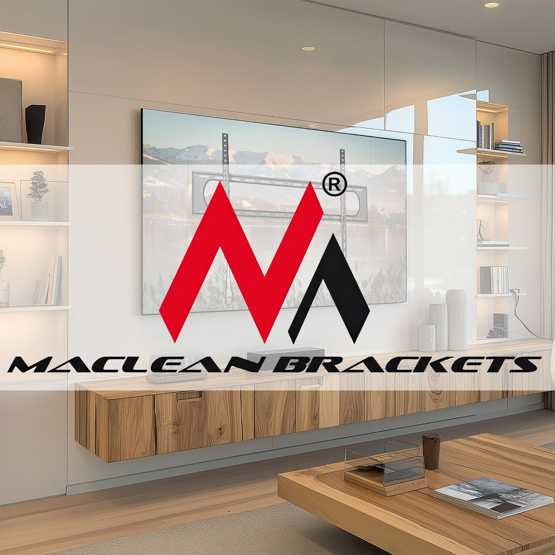 Suporte para TV ou Monitor Maclean MC-750N, máx. VESA 900x600, 60-120", 120 kg, Preto